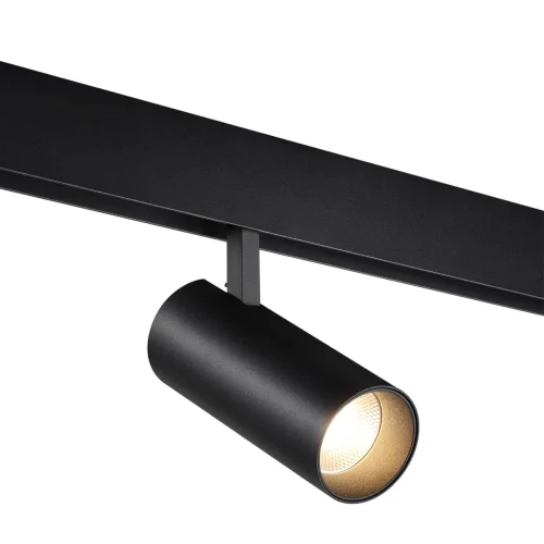 Трековый светильник LED для низковольтного шинопровода Flum 359498 Novotech чёрный для шинопроводов серии Flum чёрный фото 4
