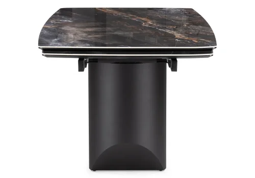 Керамический стол Маре 200(260)х100х77 neodom titanium lawa nero / черный 588045 Woodville столешница чёрная из керамика фото 5