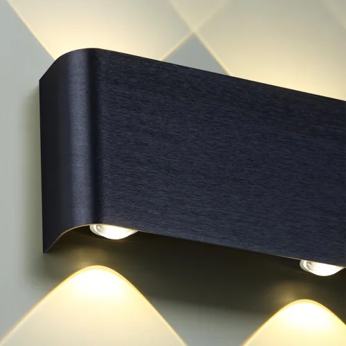 Бра LED Magnum 7191/4WL Odeon Light чёрный на 1 лампу, основание чёрное в стиле хай-тек фото 3