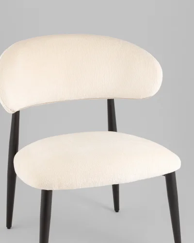 Кресло лаунж Ayla, молочный УТ000041715 Stool Group, /, ножки//, размеры - *****мм фото 5