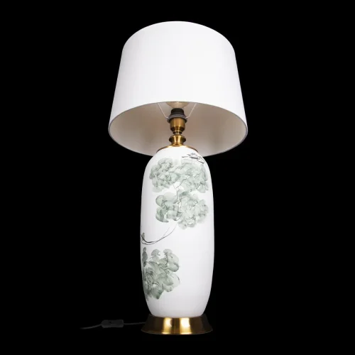 Настольная лампа Serene 10285T LOFT IT белая 1 лампа, основание зелёное белое керамика в стиле классический современный  фото 4