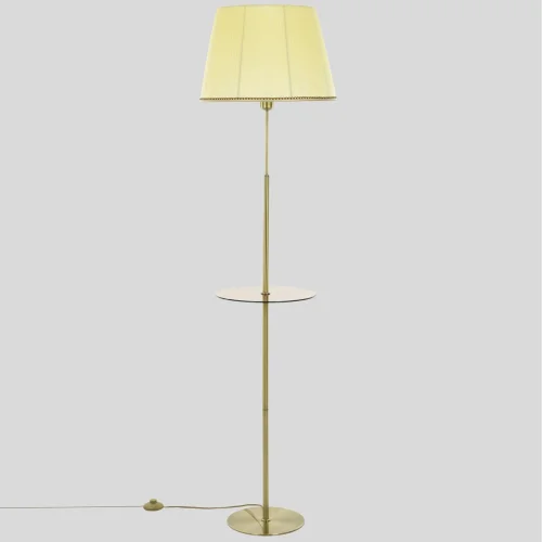 Торшер Линц CL402983T Citilux со столиком бежевый 1 лампа, основание бронзовое в стиле классический прованс
 фото 5