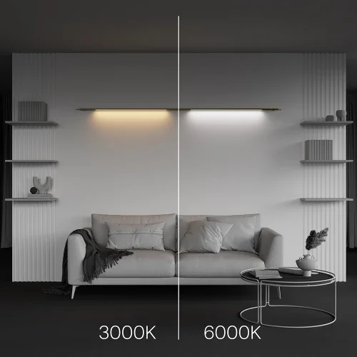 Светильник Basis для штанговой системы освещения Axity 3000-6000К 24Вт 120° C100CL-L1000-24W3-6K-BS Maytoni латунь для шинопроводов серии Axity Maytoni латунь фото 5