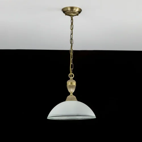 Светильник подвесной Латур CL413211 Citilux белый 1 лампа, основание бронзовое в стиле классический  фото 7