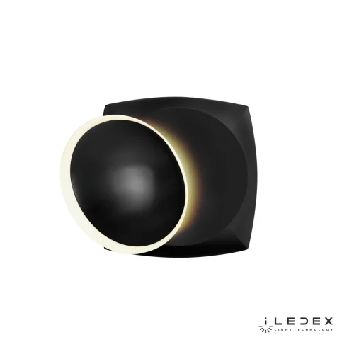 Бра LED Reversal ZD8172-6W BK iLedex чёрный на 1 лампа, основание чёрное в стиле современный хай-тек  фото 5