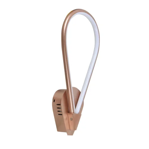 Бра LED Flora 2547-1W Favourite золотой розовый на 1 лампу, основание золотое розовое в стиле хай-тек 