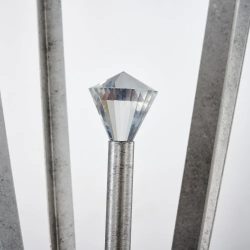Светильник подвесной Lampion 4002-1P Favourite прозрачный 1 лампа, основание серебряное в стиле классический  фото 7