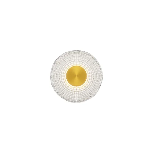 Бра LED Sparkle MOD343WL-L5BS3K2 Maytoni серый на 1 лампу, основание латунь в стиле современный хай-тек 