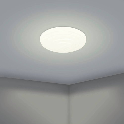 Светильник потолочный LED Battistona 900606 Eglo белый 1 лампа, основание белое в стиле модерн  фото 3