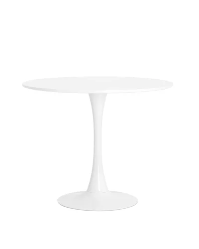 Стол Tulip, 90х90, белый УТ000004232 Stool Group столешница белая из мдф