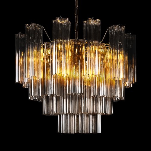 Люстра подвесная Мурано / Murano 10580/600 Ash LOFT IT чёрная дымчатая на 10 ламп, основание бронзовое в стиле современный арт-деко фото 4 Люстра подвесная Мурано / Murano 10580/600 Ash LOFT IT чёрная дымчатая на 10 ламп, основание бронзовое в стиле современный арт-деко фото 4