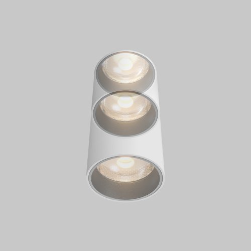 Светильник точечный LED Focus Led DL125-L12-3K-TRS-W Maytoni белый на 1 лампу, основание белое в стиле современный хай-тек круглый для затирки фото 8