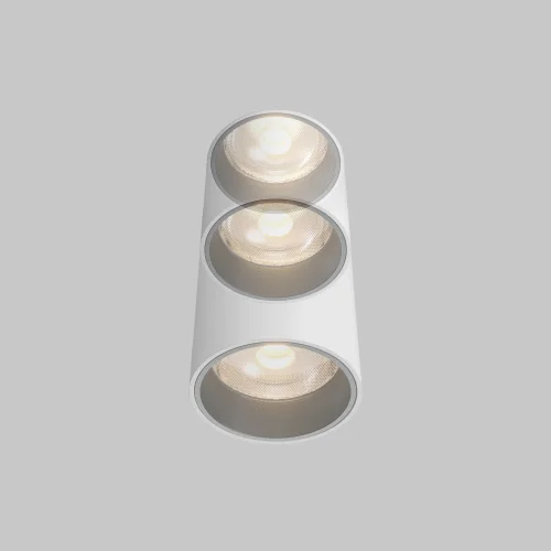 Светильник точечный LED Focus Led DL125-L12-3K-TRS-W Maytoni белый на 1 лампу, основание белое в стиле современный хай-тек круглый для затирки фото 8