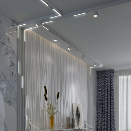 Трековый светильник LED для низковольтного шинопровода Flum 359503 Novotech белый для шинопроводов серии Flum белый фото 3