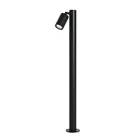 Парковый светильник Pharus 2892-1F Favourite уличный IP65 чёрный 1 лампа, плафон чёрный в стиле современный GU10