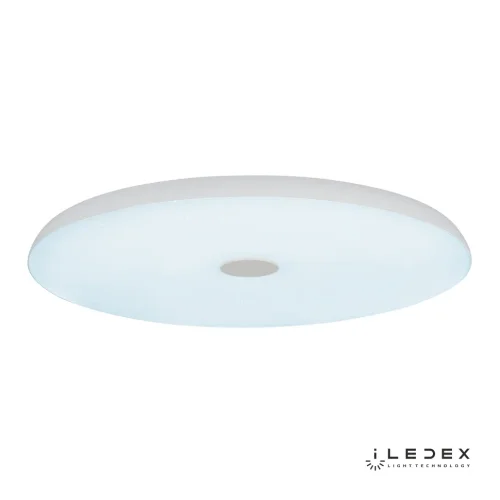 Светильник потолочный LED с пультом Music 1706/600 WH iLedex белый 1 лампа, основание белое в стиле современный хай-тек с пультом фото 3