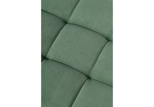 Барный стул Лофт катания изумруд / черный матовый 459857 Woodville, зелёный/велюр, ножки/металл/чёрный, размеры - ****350*350 фото 4