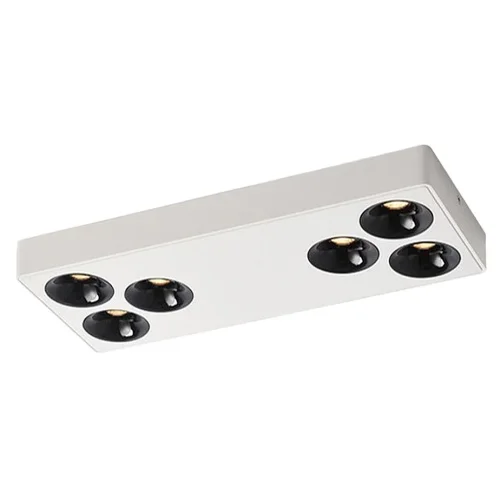 Светильник потолочный LED Bellatrix WTB.O01.067.30.36 Wertmark белый на 1 лампу, основание белое в стиле хай-тек современный прямоугольный