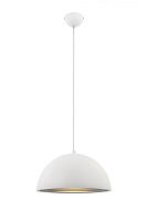 Светильник подвесной лофт EARTH 15122 Globo белый 1 лампа, основание белое в стиле лофт 