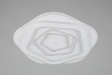 Люстра потолочная Galatina OML-08807-190 Omnilux белая на 1 лампу, основание белое в стиле хай-тек квадраты Люстра потолочная Galatina OML-08807-190 Omnilux белая на 1 лампу, основание белое в стиле хай-тек квадраты