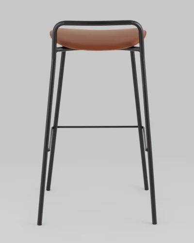 Стул барный Mantis, экокожа, коричневый УТ000038917 Stool Group, /, ножки//, размеры - *835***465*470 фото 2