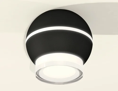 Светильник накладной Techno spot XS1102042 Ambrella light чёрный 1 лампа, основание чёрное в стиле современный круглый фото 2