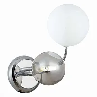 Бра Formae SLE220911-02 Evoluce белый 2 лампы, основание хром в стиле современный 