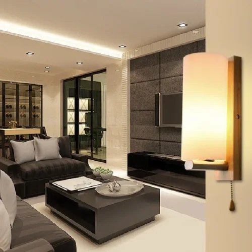 Настенный светильник (Бра) LUCIA 155038-60 ImperiumLoft белый на 1 лампу, основание бежевое коричневое в стиле современный фото 6