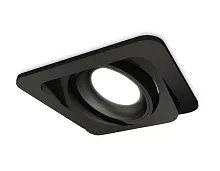 Светильник точечный Techno Spot XC XC7659001 Ambrella light чёрный 1 лампа, основание чёрное в стиле модерн хай-тек квадратный