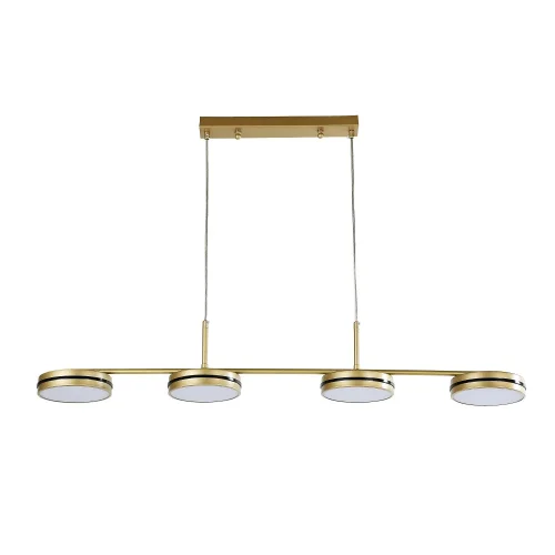 Светильник подвесной LED Disco 4043-4P F-promo золотой на 4 лампы, основание золотое в стиле современный фото 2