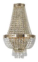 Бра Pera E 2.20.100 G Arti Lampadari прозрачный на 3 лампы, основание золотое в стиле классический 