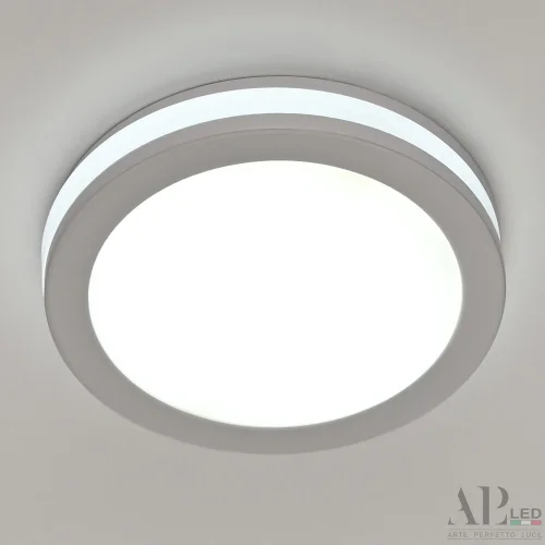 Светильник точечный LED Ingrid 3322.LD109R/7W/6K Arte Perfetto Luce белый 1 лампа, основание белое в стиле современный  фото 4