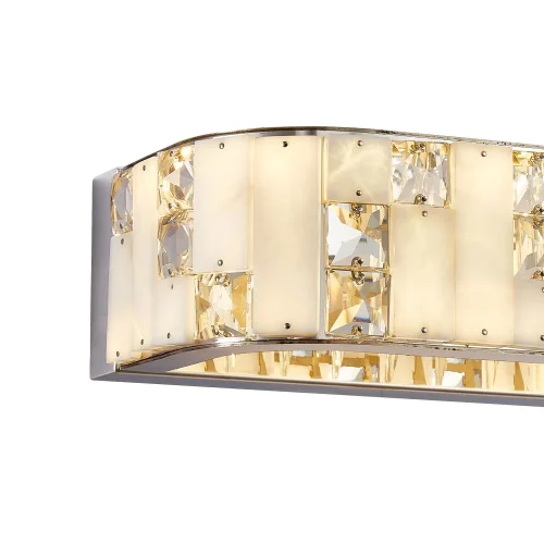 Бра LED Chapiteau 4205-1W Favourite янтарный белый на 2 лампы, основание хром в стиле классический  фото 4