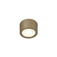 Светильник накладной LED Deorsum 2807-1U Favourite золотой 1 лампа, основание золотое в стиле хай-тек современный круглый