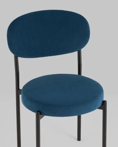Стул Бриф SN велюр синий УТ000039455 Stool Group, /, ножки//, размеры - *830***470*530 фото 2