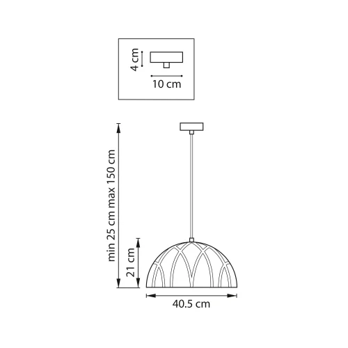Светильник подвесной Fenicia 799407 Lightstar оранжевый на 1 лампу, основание чёрное в стиле современный лофт фото 2