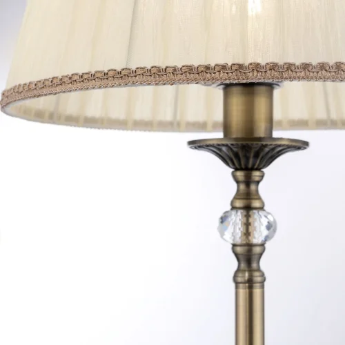 Торшер напольный Soffia RC093-FL-01-R Maytoni  бежевый 1 лампа, основание бронзовое в стиле классический
 фото 2