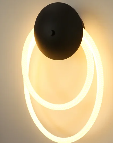 Бра LED True V10681-WL Moderli белый на 1 лампа, основание чёрное в стиле современный хай-тек  фото 3
