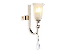 Бра TR3254 Ambrella light белый 1 лампа, основание золотое в стиле классический 