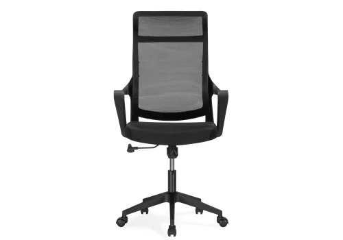 Компьютерное кресло Rino black 15630 Woodville, чёрный/сетка, ножки/пластик/чёрный, размеры - *1260***660*700 фото 3