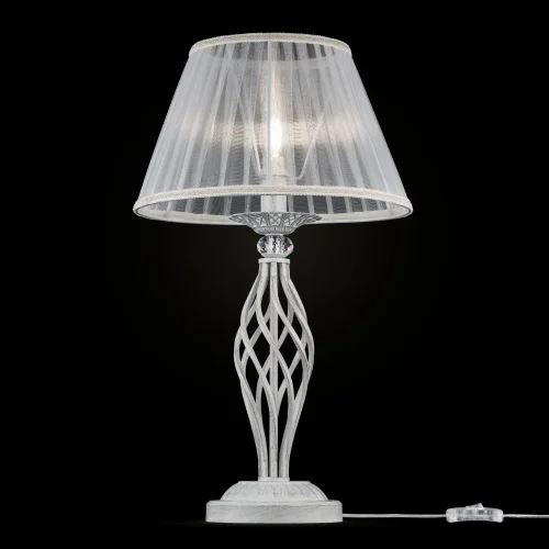 Настольная лампа Grace ARM247-00-G Maytoni белая 1 лампа, основание бежевое металл в стиле классический  фото 4
