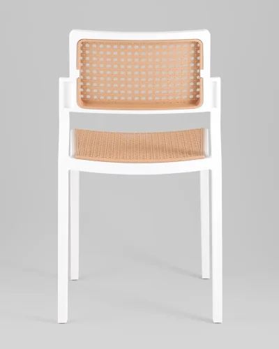 Стул пластиковый Milto, белый УТ000039188 Stool Group, /, ножки/пластик/белый, размеры - *790***450*500 фото 4