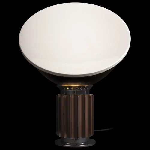 Настольная лампа Taccia 10294/S Brown LOFT IT прозрачная 1 лампа, основание бронзовое хром металл в стиле   фото 6