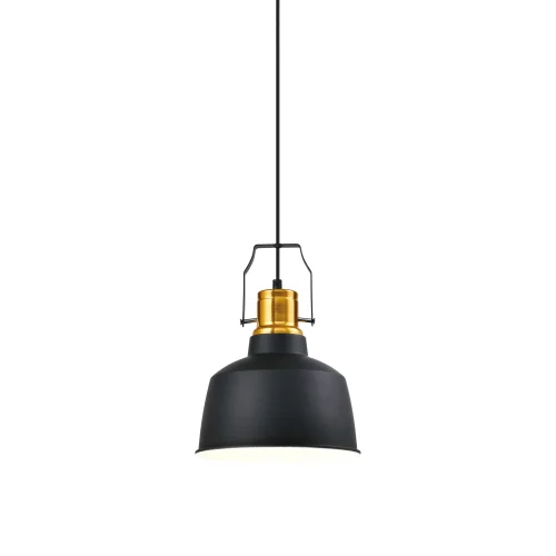 Светильник подвесной Felex V1440-1P Moderli чёрный 1 лампа, основание чёрное в стиле современный лофт  фото 2