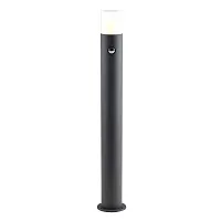 Парковый светильник Dark grey 10180/T Escada уличный IP44 серый 1 лампа, плафон белый в стиле современный E27