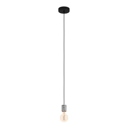 Светильник подвесной Yorth 43802 Eglo без плафона 1 лампа, основание чёрное в стиле современный 