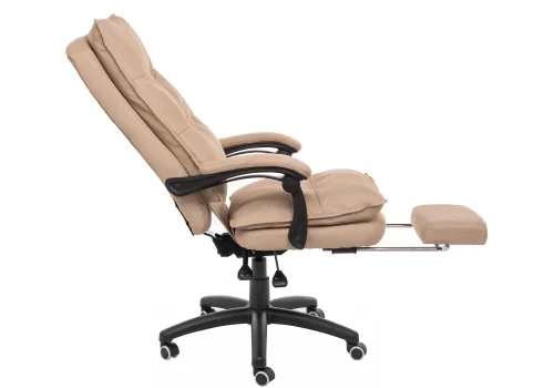 Компьютерное кресло Rapid бежевое 11639 Woodville, бежевый/ткань, ножки/пластик/чёрный, размеры - *580***680*750 фото 5