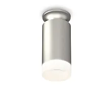 Светильник накладной Techno spot XS6324081 Ambrella light серебряный 1 лампа, основание серебряное в стиле современный круглый