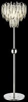 Торшер Orlanda WE144.04.105 Wertmark  прозрачный белый 4 лампы, основание хром в стиле современный классический
