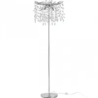 Торшер Milano-1 23141.480-1650.5.E14.B CR Arte Milano ветви прозрачный на 5 ламп, основание хром в стиле современный флористика Торшер Milano-1 23141.480-1650.5.E14.B CR Arte Milano ветви прозрачный на 5 ламп, основание хром в стиле современный флористика